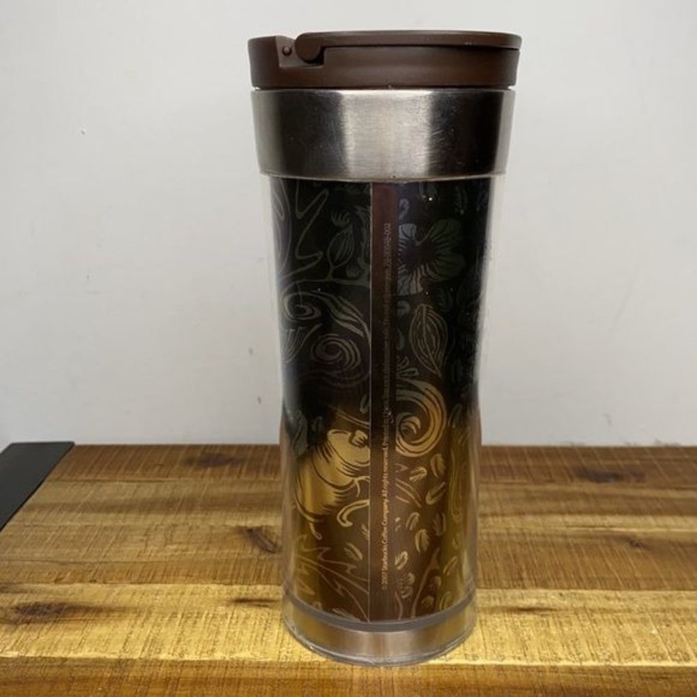 2007 Starbucks Mermaid Double Tail 16oz Grande Travel Tumbler - Picture 2 of 9